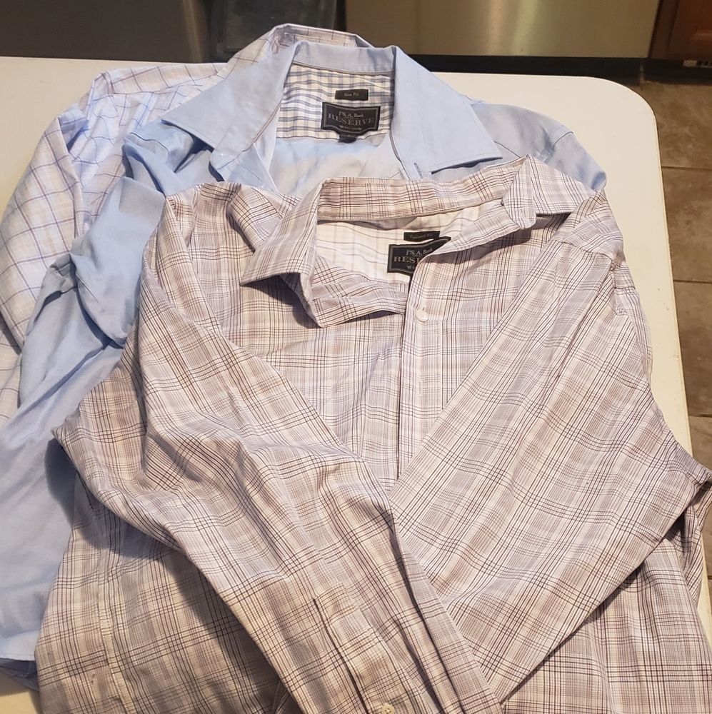 Multiple designer shirts